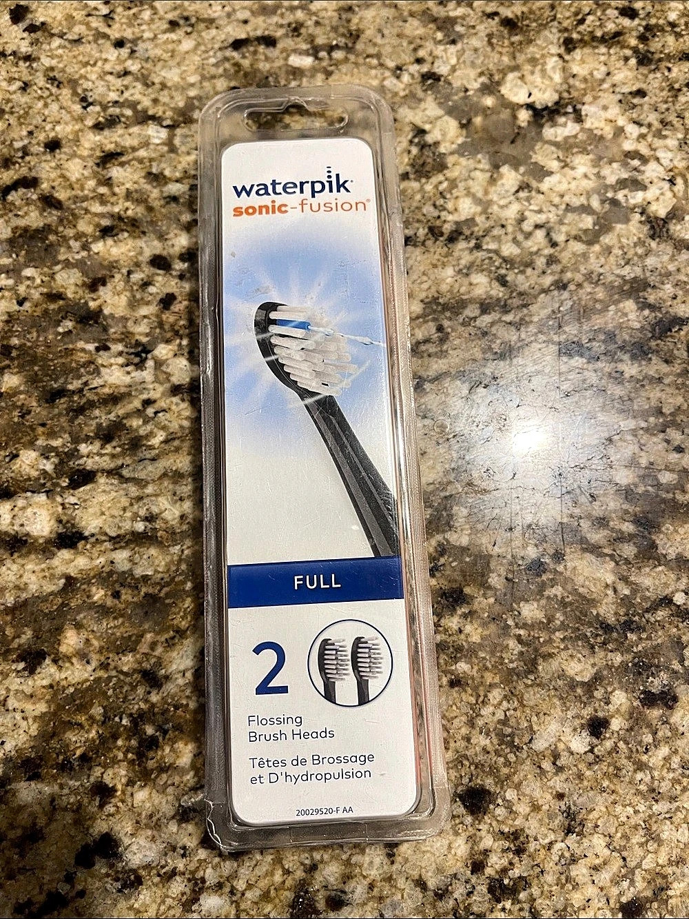 Waterpik Sonic-Fusion Full Replacement Flossing Brush Heads 2-Pack NEW